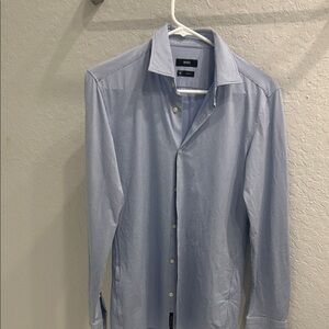 Boss Men's Light Blue Dress Shirt